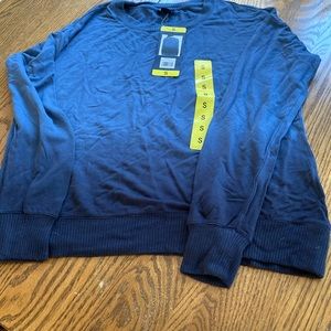 Splendid women’s sweater ombré blue NWT